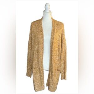 LOFT Outlet 
Thicker Open Cardigan Yellow XL
Like new, No flaws or pilling